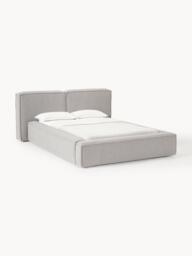 Upholstered Bouclé Bed Lennon