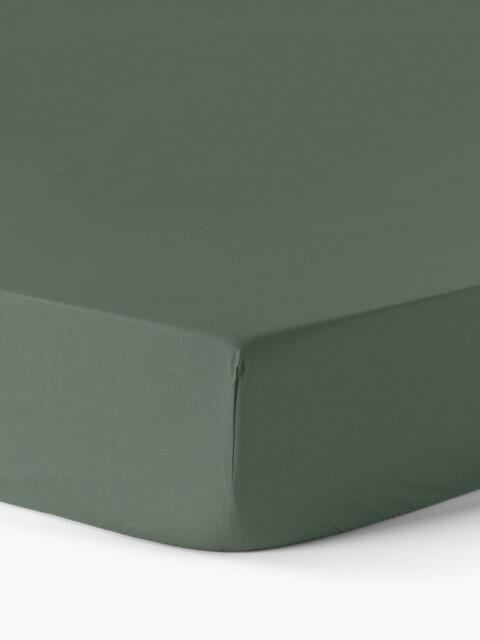 Topper Fitted Sheet Elsie, Cotton Percale - image 1