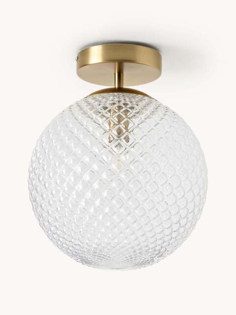 Small Glass Ceiling Lamp Lorna - image 1