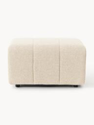 Bouclé Ottoman Lena - thumbnail 4