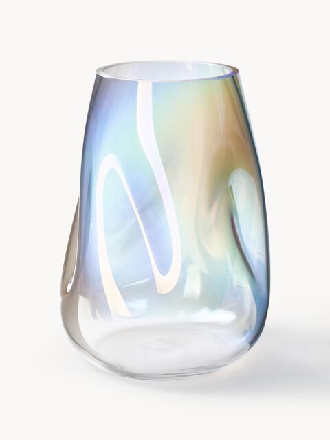 Mouth-Blown Glass Vase Rainbow, H 26 cm - image 1