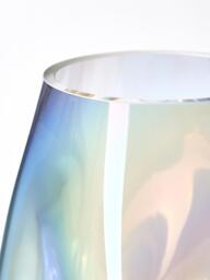 Mouth-Blown Glass Vase Rainbow, H 26 cm - thumbnail 6