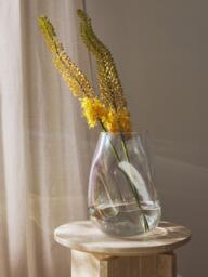 Mouth-Blown Glass Vase Rainbow, H 26 cm - thumbnail 2