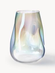 Mouth-Blown Glass Vase Rainbow, H 26 cm - thumbnail 3