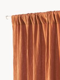 Muslin Sheer Rod Pocket Curtains Malvina, Set of 2, W 130 cm - thumbnail 3