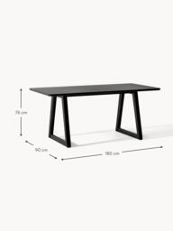 Oak Wood Dining Table Nik, in various sizes - thumbnail 6