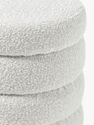 Bouclé Upholstered Bench Alto with Storage Space - thumbnail 7