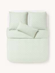 Geometric Print Cotton Percale Duvet Cover Inki - thumbnail 2