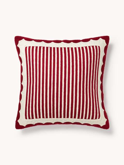 Christmas Striped Cushion Cover Luigia - image 1