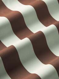 Striped Cotton Sateen Duvet Cover Zani - thumbnail 5