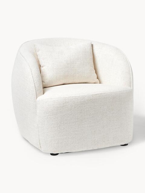 Bouclé Cocktail Armchair Elodie - image 1