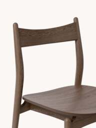 Ash Wood Dining Chair Koa - thumbnail 5