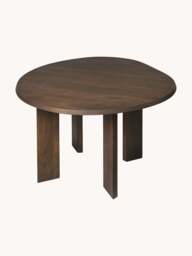 Beech Wood Dining Table Tarn, 114 x 105 cm - thumbnail 2