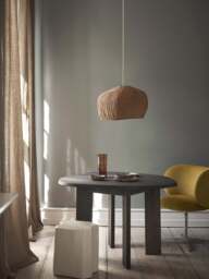 Beech Wood Dining Table Tarn, 114 x 105 cm - thumbnail 5