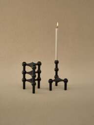 Decorative Vase Stoff Nagel, H 10 cm - thumbnail 2