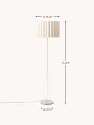Linen Floor Lamp Lucina - thumbnail 8