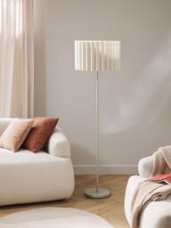Linen Floor Lamp Lucina - thumbnail 3