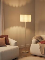 Linen Floor Lamp Lucina - thumbnail 2