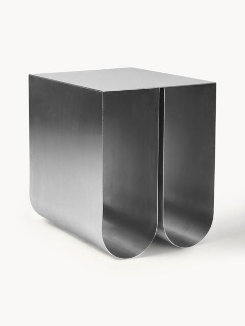 Metal Side Table Curved