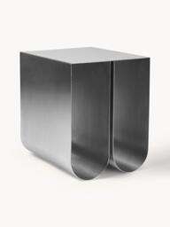 Metal Side Table Curved