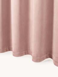 Velvet Dim-Out Multi-Band Curtains Rush, Set of 2, W 135 cm - thumbnail 4