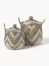 Storage Baskets Mija with Lids, Set of 2 - thumbnail 1
