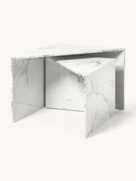 Coffee Tables Vilma in Marble Effect, Set of 2 - thumbnail 5