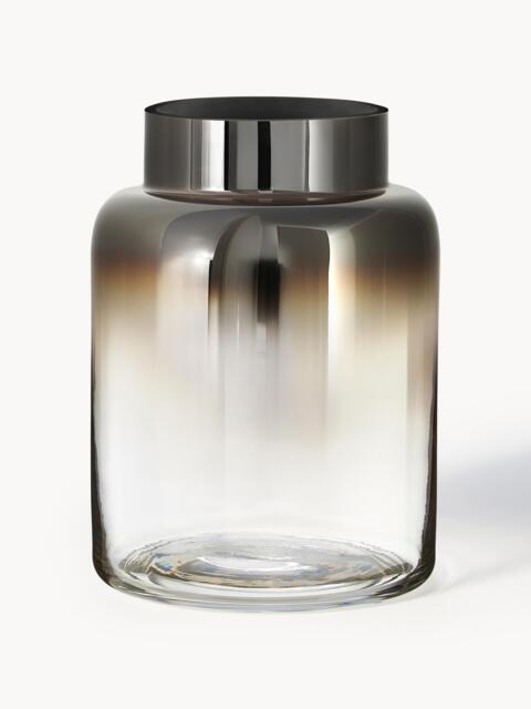 Mouth-Blown Glass Vase Uma, H 20 cm - image 1