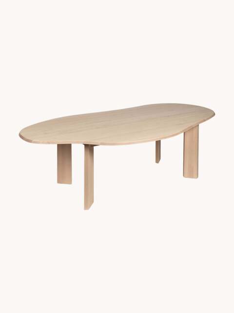Beech Wood Dining Table Tarn, 220 x 119 cm - image 1