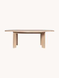 Beech Wood Dining Table Tarn, 220 x 119 cm - thumbnail 2