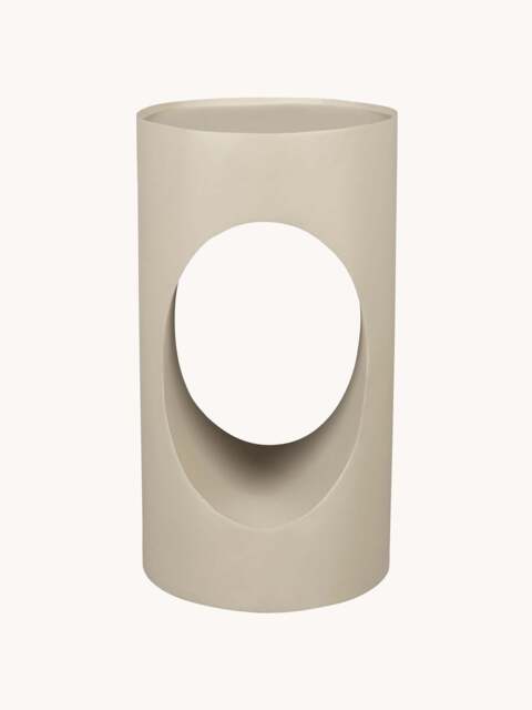 Round Metal Side Table Sai - image 1