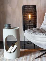 Round Metal Side Table Sai - thumbnail 2
