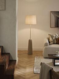 Floor Lamp Kaya with Concrete Base - thumbnail 8