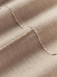 Hand-Woven Cushion Cover Terre with Decorative Seam - thumbnail 5