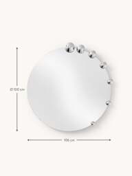 Round Wall Mirror Polaris - thumbnail 6