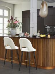 Velvet Bar Chair Rachel - thumbnail 2