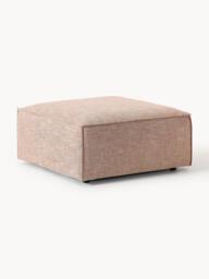 Linen Blend Ottoman Lennon - thumbnail 1