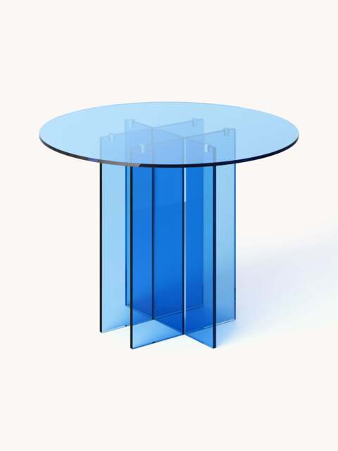 Round Glass Dining Table Anouk, in various sizes - image 1