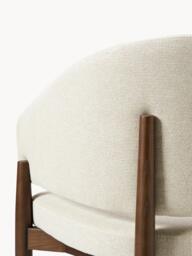 Upholstered Ash Wood Dining Chair Nemo with Armrests - thumbnail 7