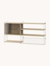 Display Cabinet String System with Swing Glass Door, W 58 x D 30 cm - thumbnail 2