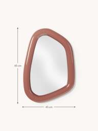 Organic Wall Mirror Irina, H 65 cm - thumbnail 8