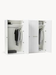 Modular Hinged Door Wardrobe Charlotte, 300 cm Wide, in various sizes - thumbnail 4