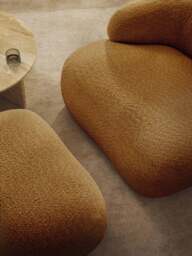 Teddy-Bouclé Ottoman Alba - thumbnail 9