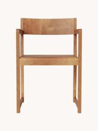 Birch Wood Arm Chair 01 - thumbnail 3