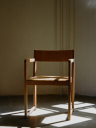 Birch Wood Arm Chair 01 - thumbnail 2