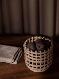 Handmade Ceramic Storage Basket Nalan, H 15 cm - thumbnail 2