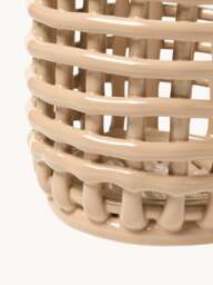 Handmade Ceramic Storage Basket Nalan, H 15 cm - thumbnail 4