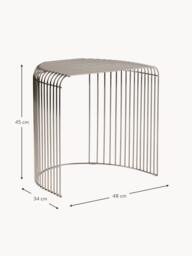 Metal Side Table Curva - thumbnail 2
