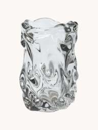 Mouth-Blown Vase Virelle, H 24 cm - thumbnail 1