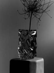 Mouth-Blown Vase Virelle, H 24 cm - thumbnail 3